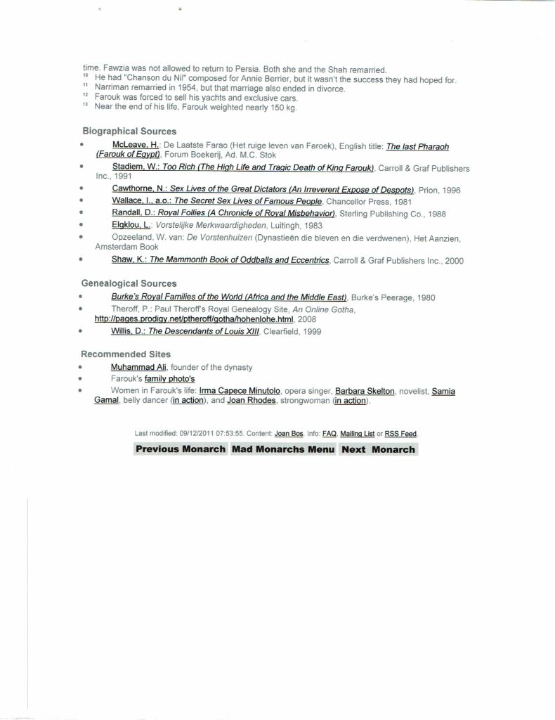Biographical Sources